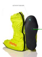 Starks Дождевые бахилы с цельной подошвой Rain Boots Салатовый в Чебоксарах