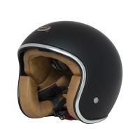 Beon Шлем открытый B-108 с кнопками Matt Black в Чебоксарах