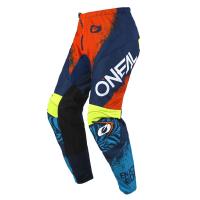 Oneal Штаны детские Element Shocker V.25 синий/оранжевый в Чебоксарах