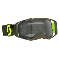 Scott Очки кроссовые Prospect LS kaki green/neon yellow light sensitive в Чебоксарах