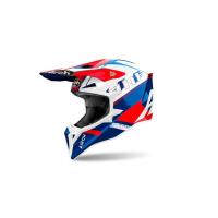 Airoh Мотошлем Wraaap Feel Blue/Red Glossy в Чебоксарах