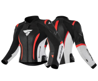 Shima Куртка Кожаная женская Miura 2.0 Red Fluo в Чебоксарах