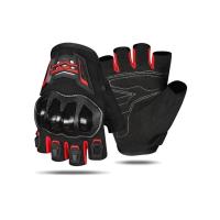 Ones Again Перчатки Half Finger MG-14D black-red в Чебоксарах