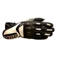 MCP Мотоперчатки женские спортивные Prime Черно-белые в Чебоксарах