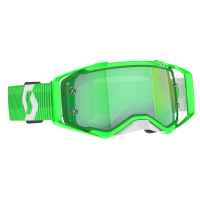 Scott Очки кроссовые Prospect green/white green chrome works в Чебоксарах