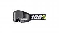 100% Очки детские Strata Mini Goggle Black/Clear Lens в Чебоксарах