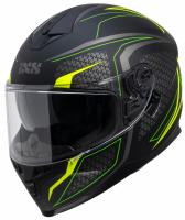 IXS Шлем HX 1100 2.4 Черный/Матовый/Желтый в Чебоксарах