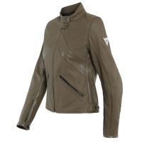 Dainese Куртка кожаная женская Santa Monica Lady Perforated Light-Brown в Чебоксарах