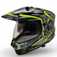 AIM Шлем кросс/эндуро JK802S Yellow/Grey/Black в Чебоксарах