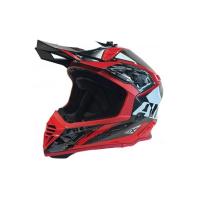 AiM Шлем RH855 Carbon Terrain Black/Red в Чебоксарах
