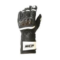 MCP Мотоперчатки летние Lasser 2 Черный/Белый в Чебоксарах