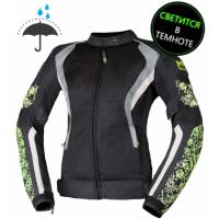 Moteq Текстильная куртка женская Roxy черный/зеленый светится в темноте в Чебоксарах