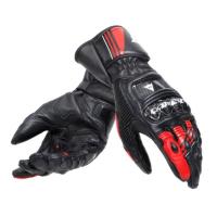 Dainese Перчатки Druid 4 Leather Gloves Black/Lava-Red/White в Чебоксарах