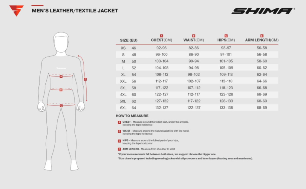Shima Куртка стандарт
