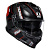 AGV Шлем K7 Kyber Black Matt/Red в Чебоксарах