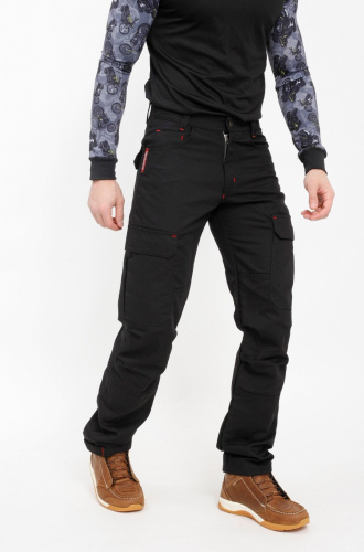 Starks мотоджинсы Chameleon Strong Черные в Чебоксарах