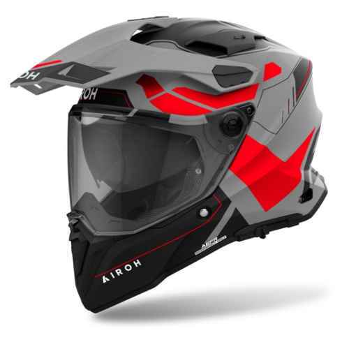 Airoh Шлем Commander 2 Reveal Red Fluo Matt в Чебоксарах