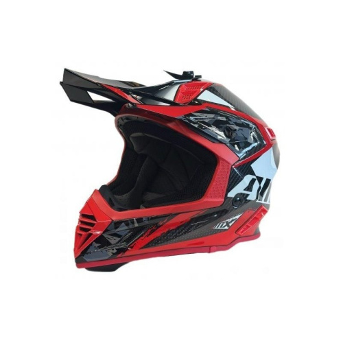AiM Шлем RH855 Carbon Terrain Black/Red в Чебоксарах