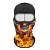 Scout Балаклава Funny face Skull on fire в Чебоксарах