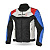 Dimox Мотокуртка текстиль City Traveler Mens Black/Blue/Red в Чебоксарах