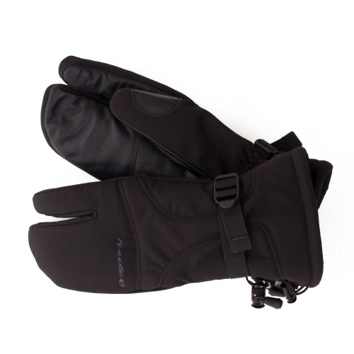 Dragonfly  Варежки снегоходные DF Snowmobile Mittens Black в Чебоксарах