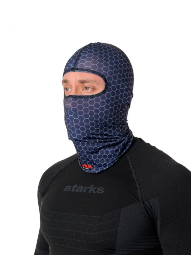 Starks Подшлемник Light Print Moto Черный принт в Чебоксарах