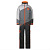 Scott Комбинезон детский DS Dryo Grey/Orange в Чебоксарах