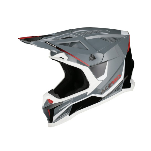 Acerbis Шлем T711 Grey/Black в Чебоксарах