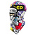 Grom Подшлемник Stickerbomb Point #4 в Чебоксарах