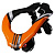Leatt Защита шеи подростковая 3.5 Neck Brace Junior Orange в Чебоксарах