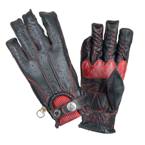 By City Мотоперчатки Second Skin Man Black/Red в Чебоксарах