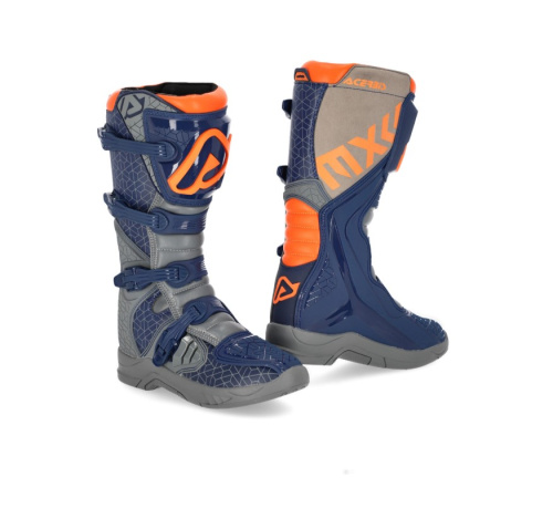 Acerbis Мотоботы кроссовые X-Team Blue/Grey в Чебоксарах