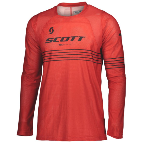 Scott Джерси 450 Angled Light red/black в Чебоксарах