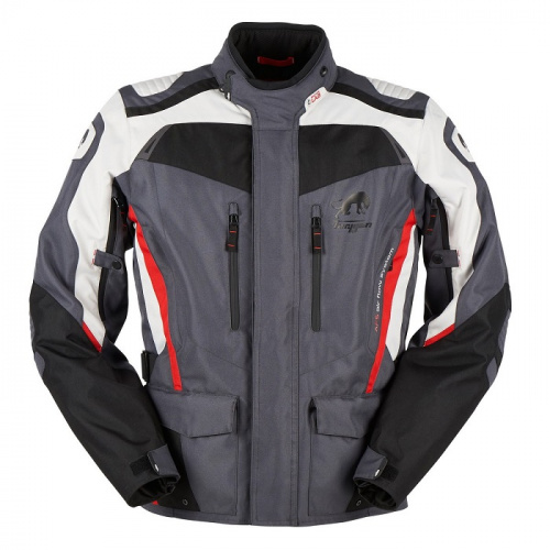 Furygan Мотокуртка Apalaches текстиль Черный/Серый/Красный в Чебоксарах