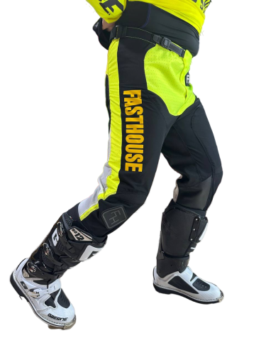 Fasthouse Брюки Grindhouse Pant Yellow-Violent в Чебоксарах