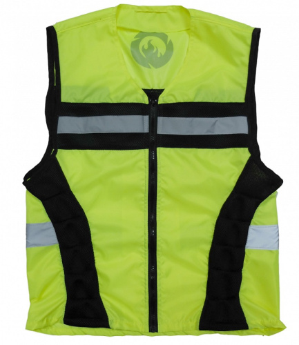 Inflame Сигнальный мотожилет Firefly зеленый неон в Чебоксарах