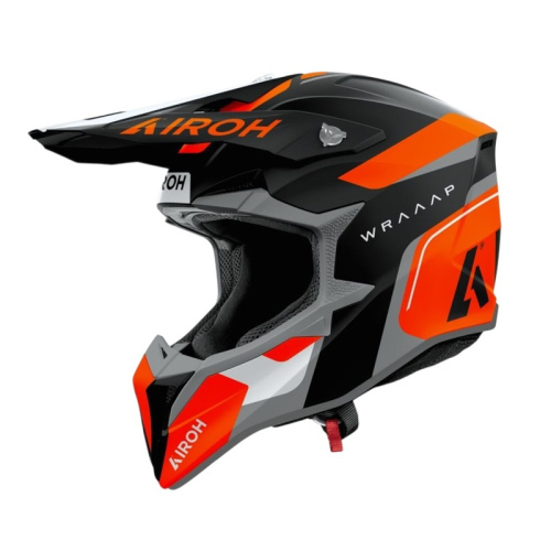 Airoh Шлем Wraaap Conquer Orange Matt в Чебоксарах