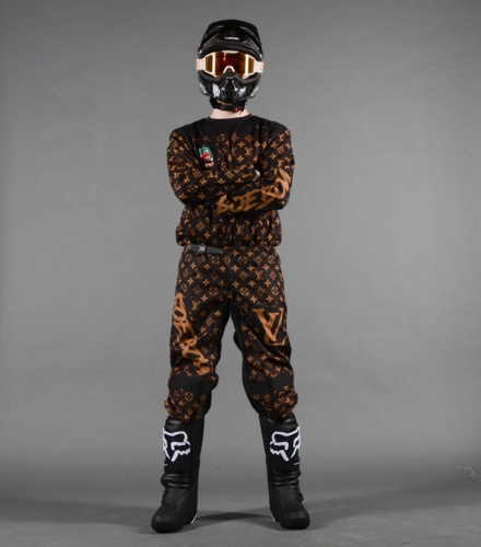 Grom Штаны кроссовые подростковые Louis в Чебоксарах