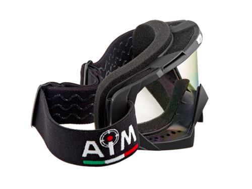 AiM Очки кроссовые 634-800 Black Matt в Чебоксарах