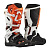 Leatt Мотоботы кроссовые 5.5 FlexLock Evo V27 White/Orange в Чебоксарах