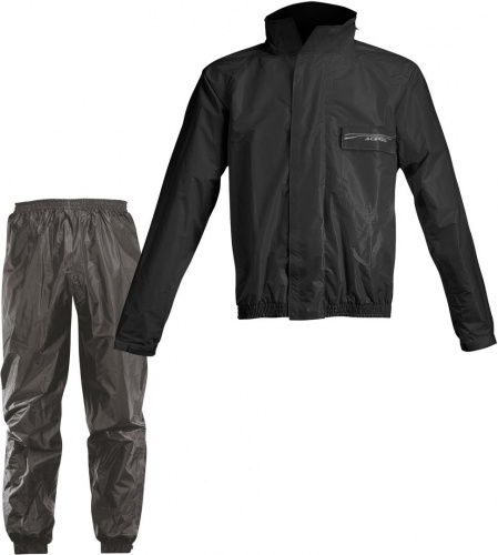 Acerbis Костюм дождевой Logo Black в Чебоксарах