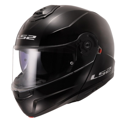 LS2 Мотошлем FF908 Strobe II Solid Gloss Black в Чебоксарах