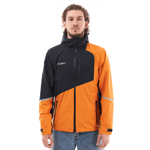 Dragonfly Куртка DF Team 2.0 Black - Orange 2023 в Чебоксарах