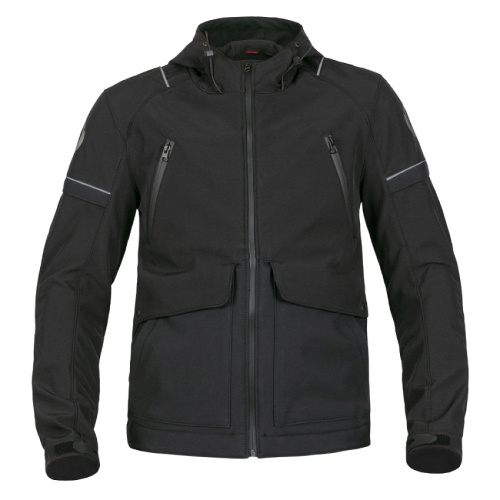 Inflame Куртка мужская Free Wind текстиль черный в Чебоксарах