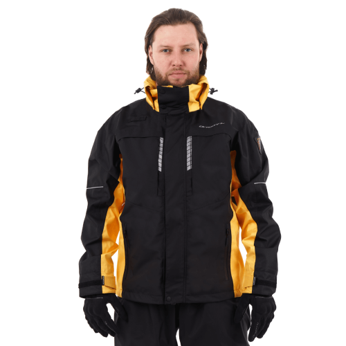 Dragonfly Куртка мембранная Quad Pro Black - Yellow 2023 в Чебоксарах