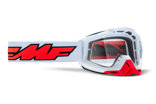 100% Очки FMF Powerbomb Rocket White/Clear в Чебоксарах