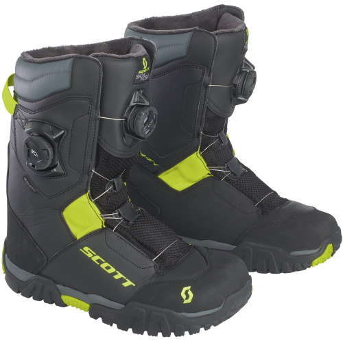 Scott Ботинки зимние Kulshan Black/Safety Yellow в Чебоксарах