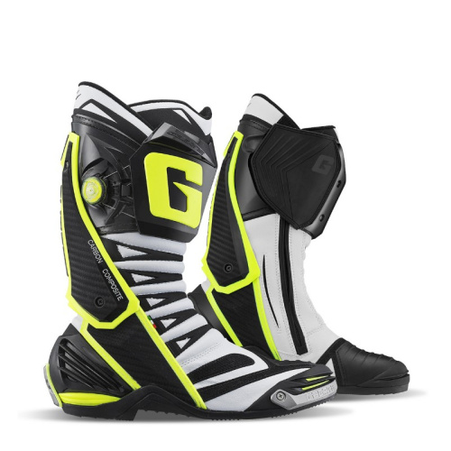Gaerne Мотоботы GP1 Evo White/Black/Yellow в Чебоксарах
