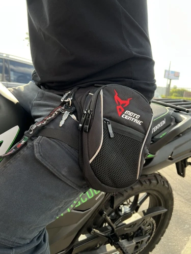 Motolike сумка на пояс красная в Чебоксарах