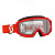 Scott Очки кроссовые Primal clear red/white clear works в Чебоксарах